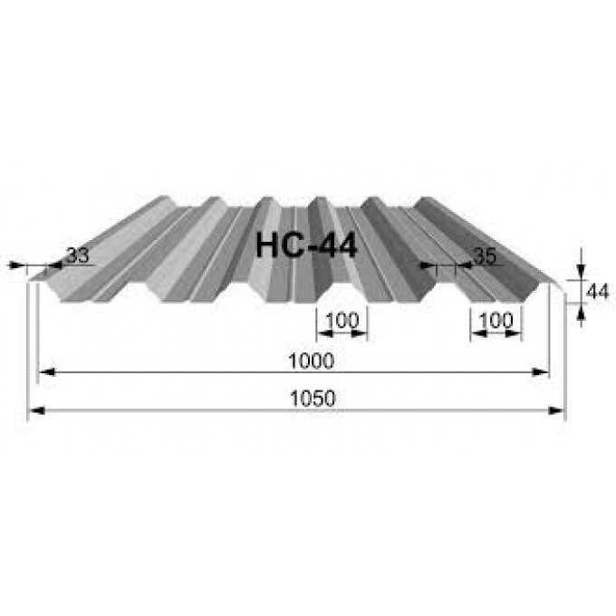 Нс 44 1000. Нс44-1000-0.7. Нс44-1000-0.7 ГРАНДЛАЙН. Нс44 профлист Размеры. Профлист h44-1000-0.7 характеристики.