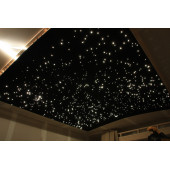  Двухуровневый потолок с эффектом «звездного неба» 